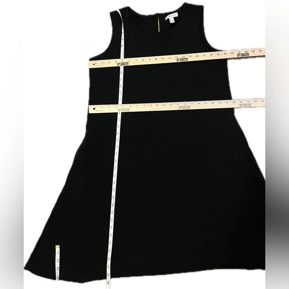 Susan Graver Black Liquid Knit Shift Dress size XL - Picture 6 of 11